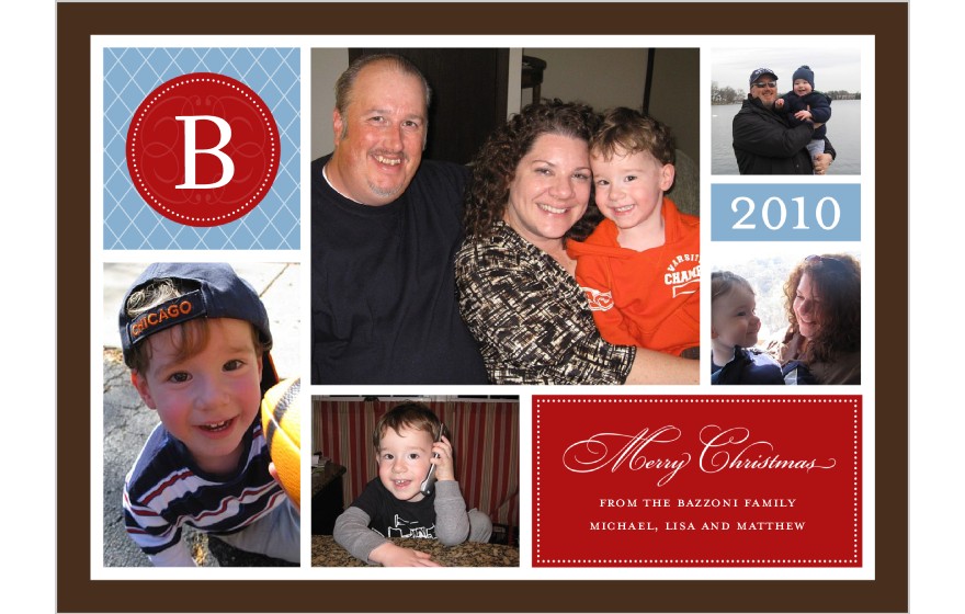 Merry Christmas 2010 from the Bazzoni Family!